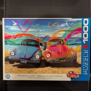 VW Beetle Love 1000 Piece Puzzle